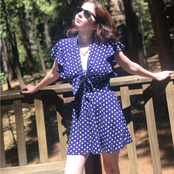 Trashy Diva Other - Trashy Diva Candice Gwinn Mai Tie Top & Shorts